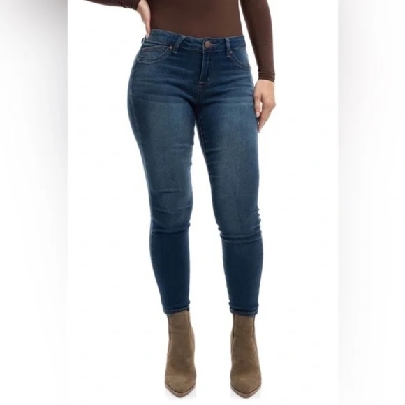 1822 Size 6P Butter Denim Ankle Skinny Jeans - Picture 2 of 8